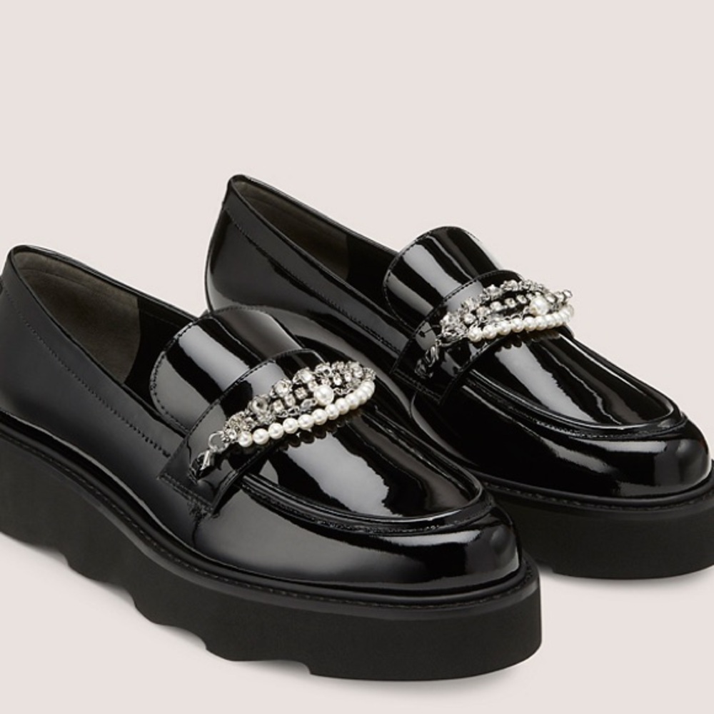 Stuart Weitzman Peardrop Loafers Us Size 5c / Eu … - image 2